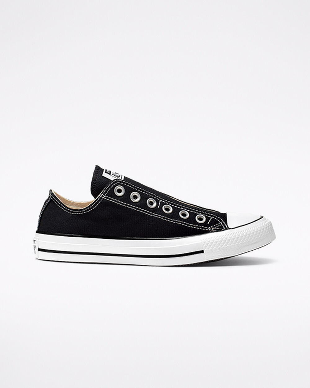 Converse Chuck Taylor All Star Férfi Slip On Fekete Fehér Fekete | Magyarország-32675