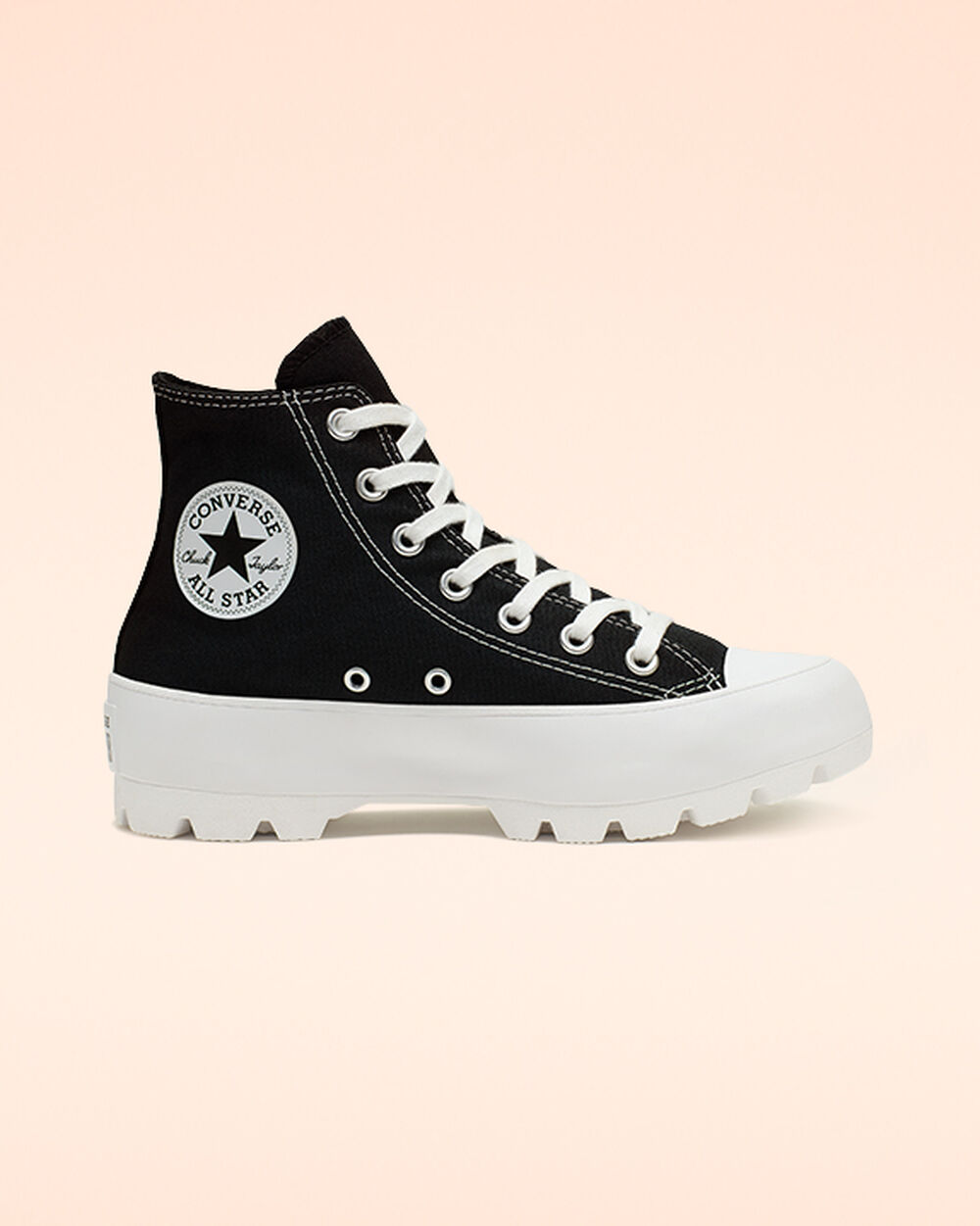 Converse Chuck Taylor All Star Lugged Női Tornacipő Fekete Fehér Fekete | Magyarország-82796