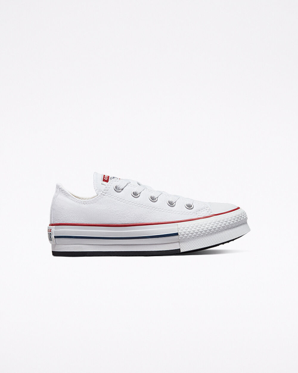 Converse Chuck Taylor All Star Lány Tornacipő Fehér Sötétpiros Sötétkék | Magyarország-15480