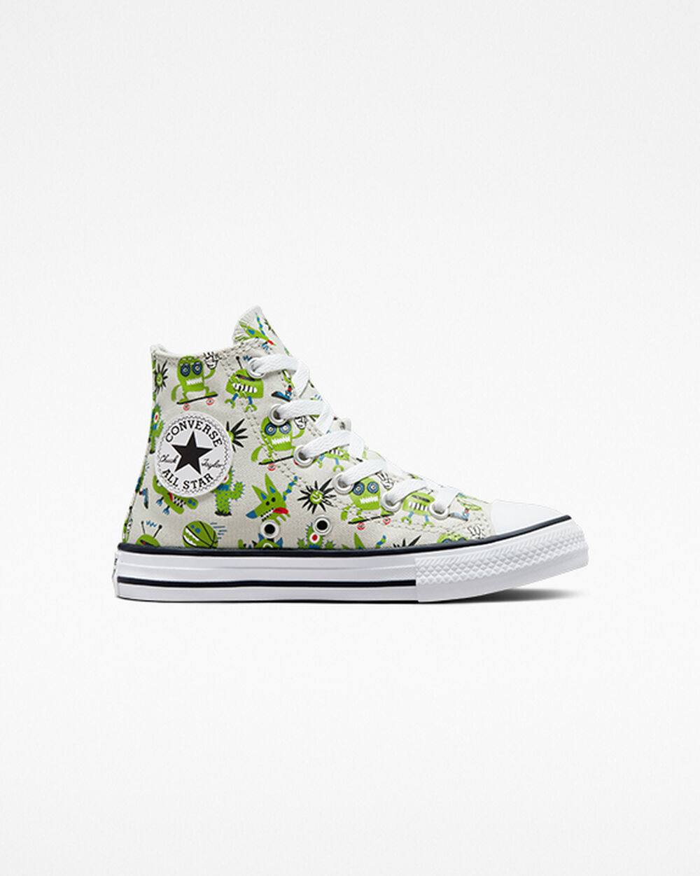 Converse Chuck Taylor All Star Lány Tornacipő Világos Szürke Fekete | Magyarország-31264