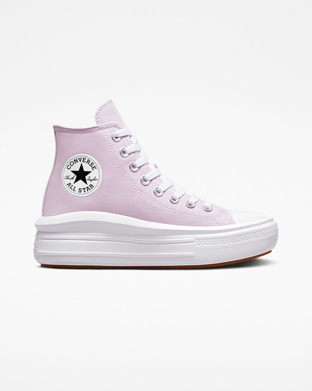 Converse Chuck Taylor All Star Move Női Tornacipő Világos Lila Fehér | Magyarország-85460