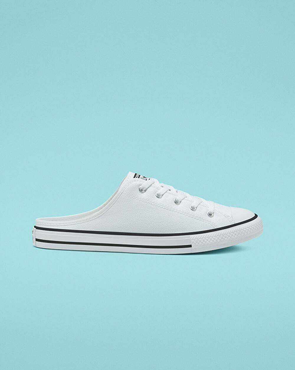 Converse Chuck Taylor All Star Női Slip On Fehér Fekete | Magyarország-80926