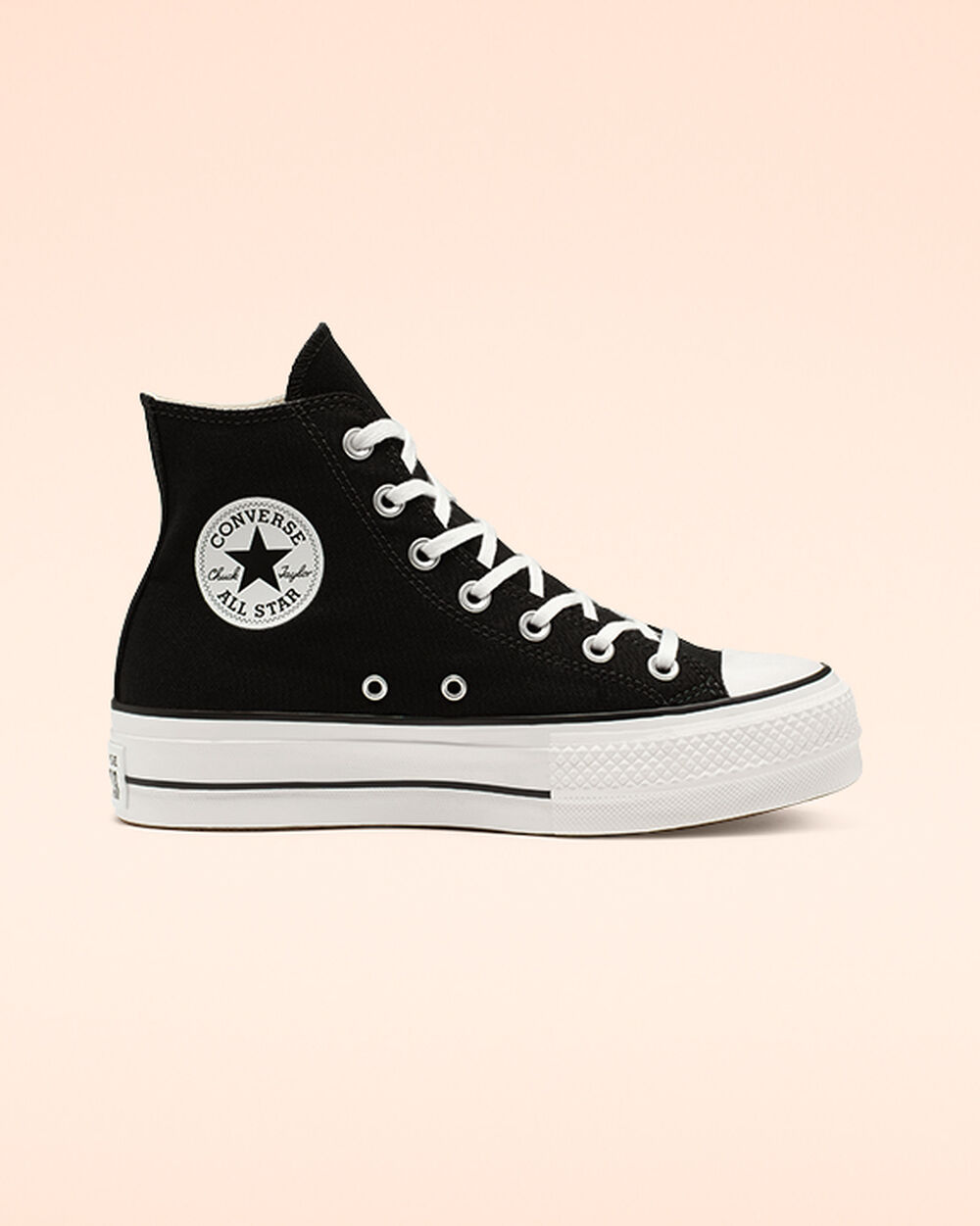 Converse Chuck Taylor All Star Női Tornacipő Fekete Fehér | Magyarország-21349