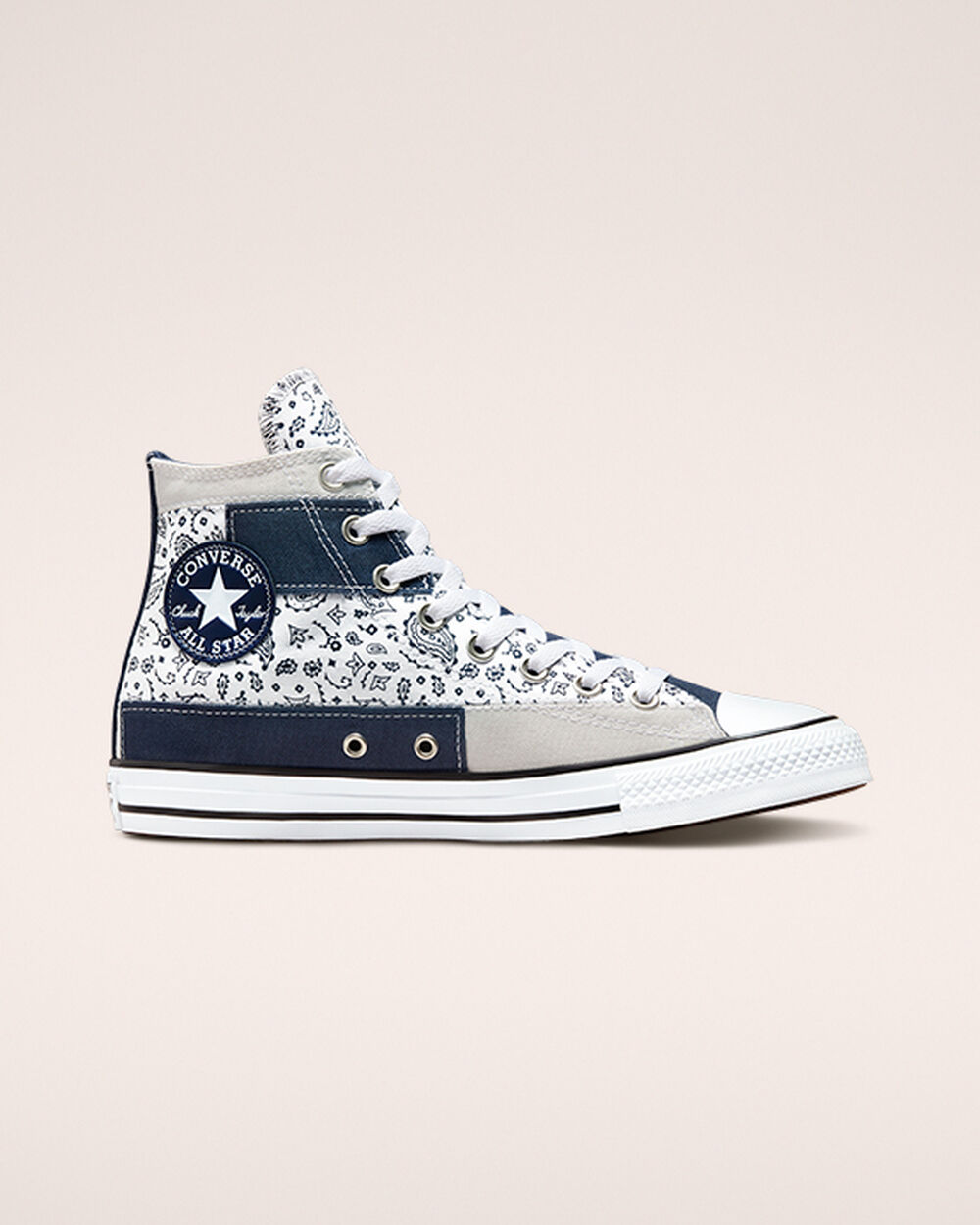 Converse Chuck Taylor All Star Női Tornacipő Sötétkék Fehér | Magyarország-59731