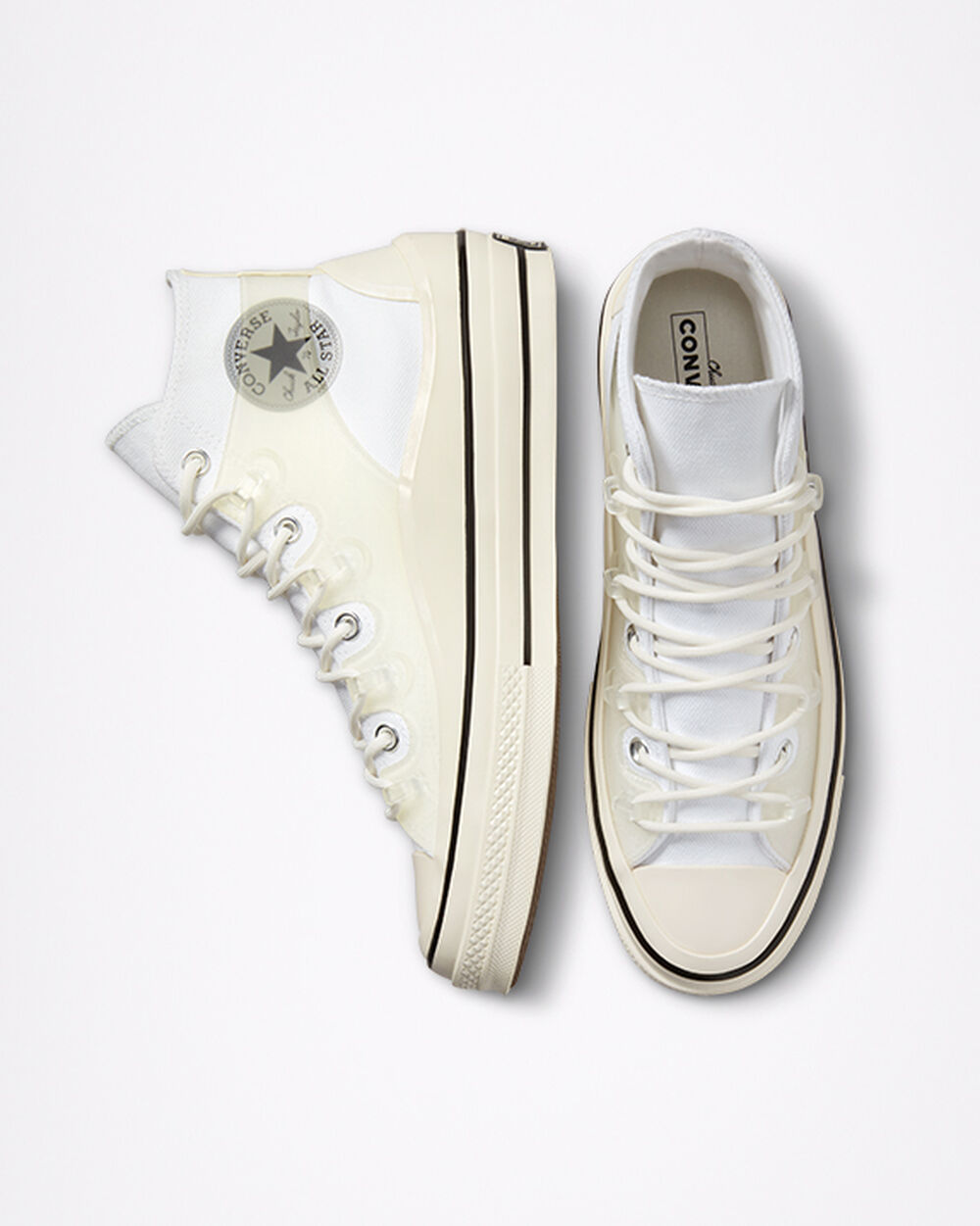 Converse Chuck 70 Férfi Tornacipő Fehér Fekete | Magyarország-41509