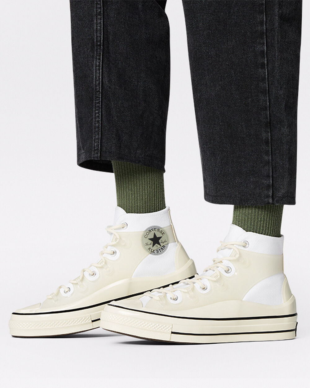 Converse Chuck 70 Férfi Tornacipő Fehér Fekete | Magyarország-41509