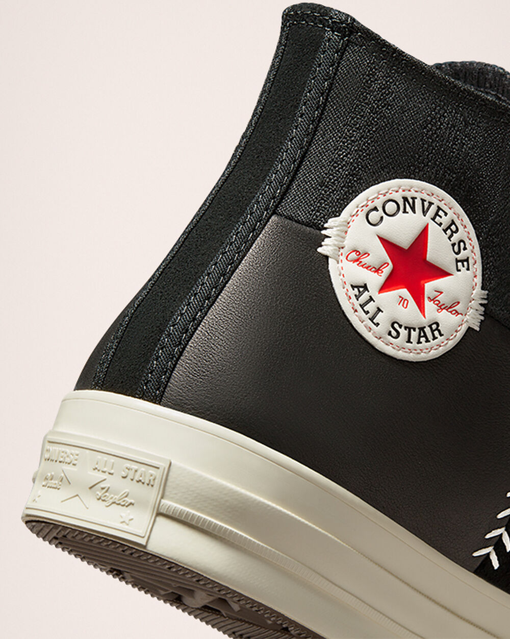 Converse Chuck 70 Férfi Tornacipő Fekete Fehér Piros | Magyarország-14729