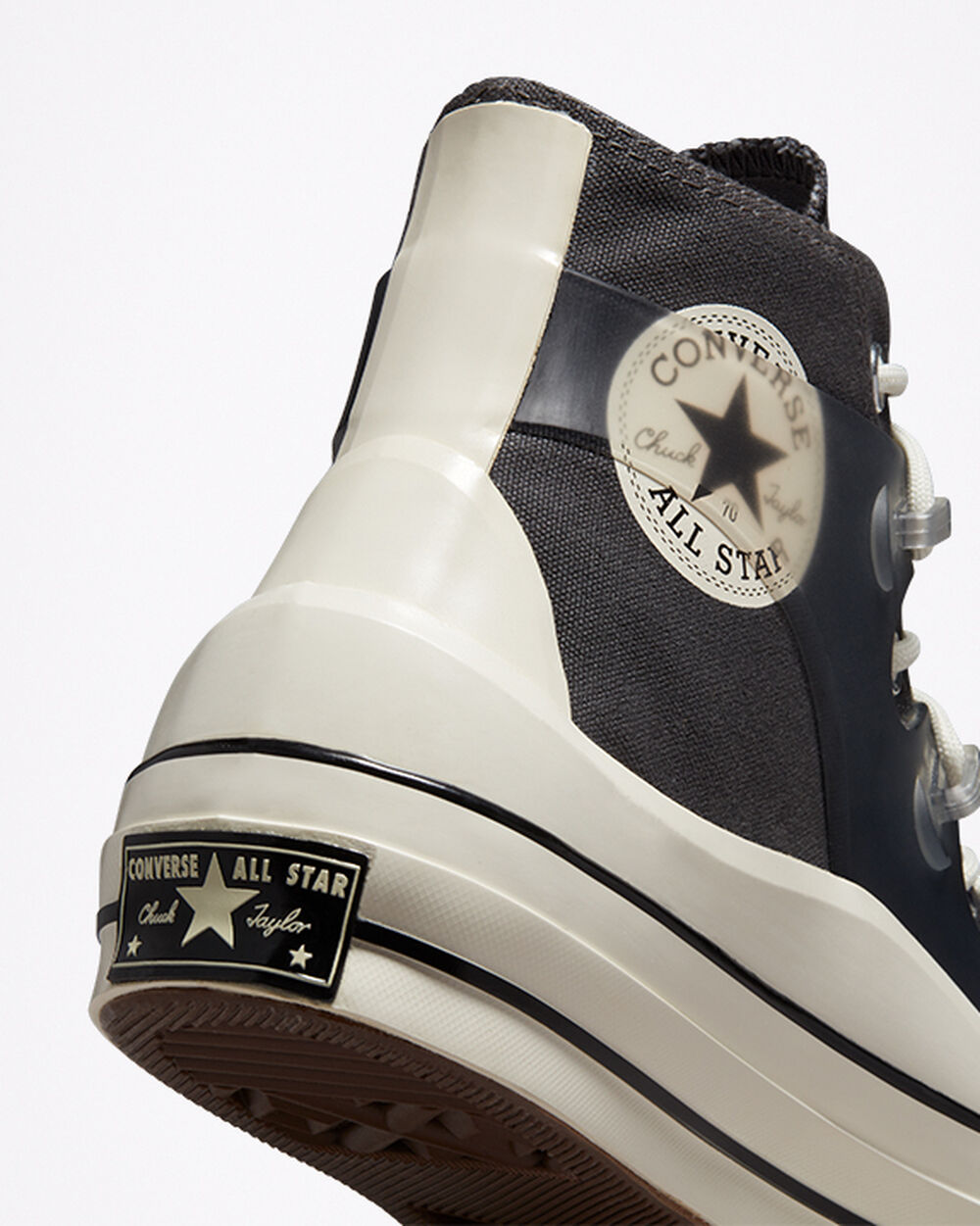 Converse Chuck 70 Férfi Téli Csizma Fekete Fehér | Magyarország-7619