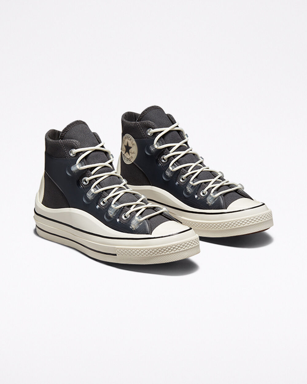 Converse Chuck 70 Férfi Téli Csizma Fekete Fehér | Magyarország-7619