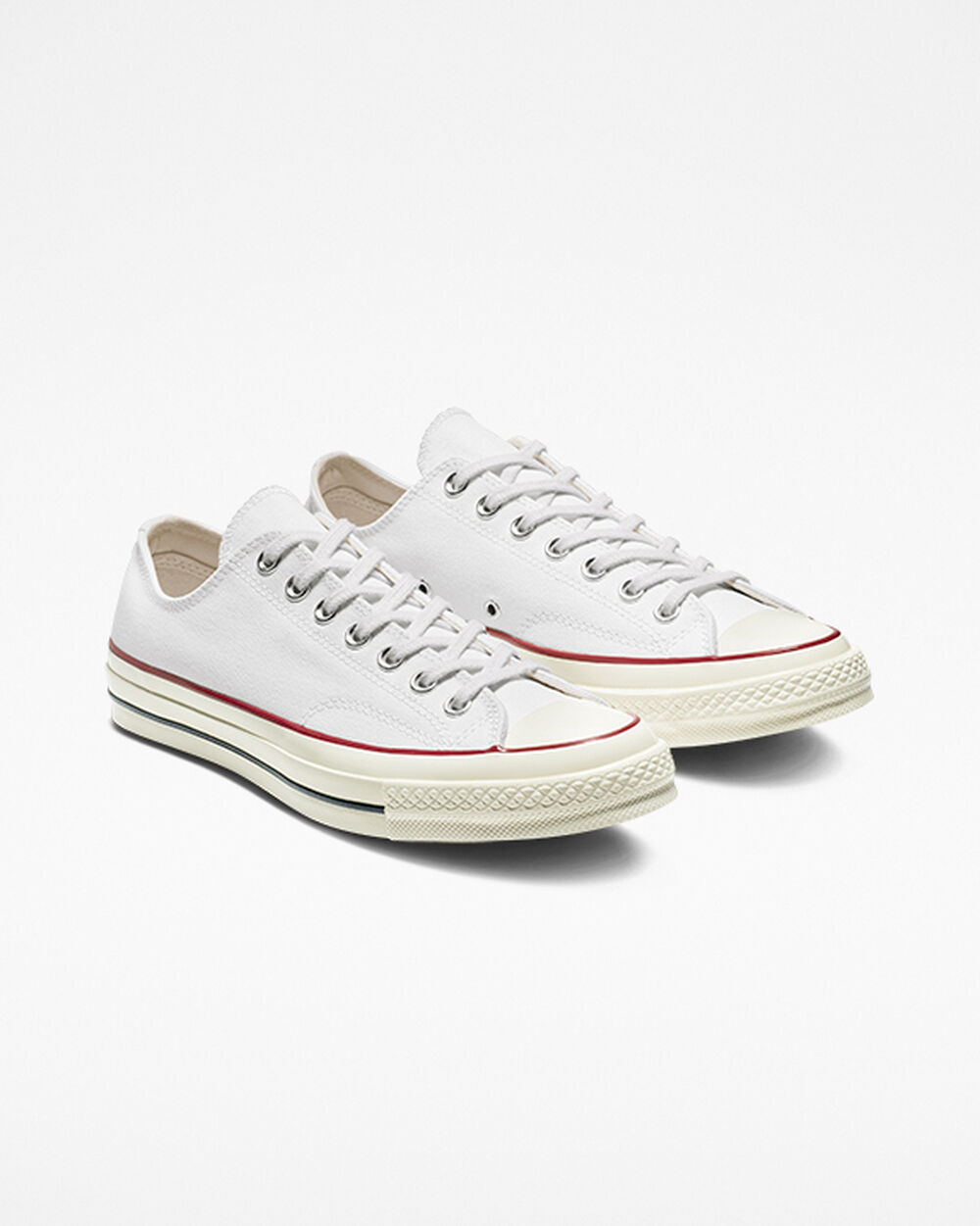 Converse Chuck 70 Női Tornacipő Fehér Sötétpiros | Magyarország-1392