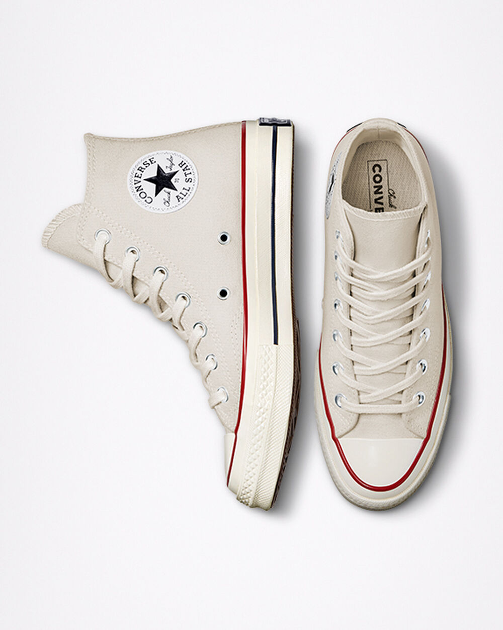 Converse Chuck 70 Női Tornacipő Khaki Sötétpiros Fehér | Magyarország-54630