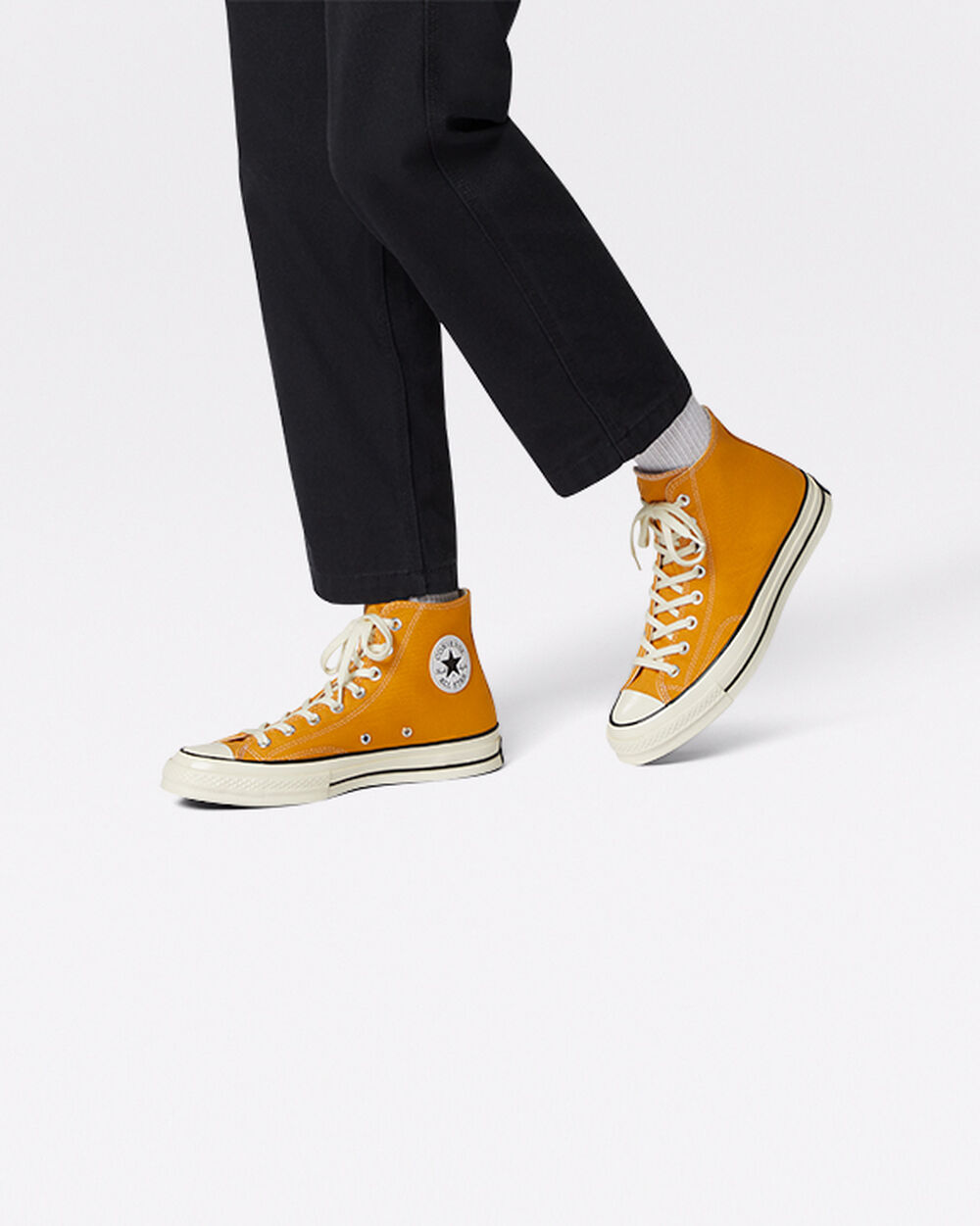 Converse Chuck 70 Női Tornacipő Narancssárga Virágos Fekete Fehér | Magyarország-68145