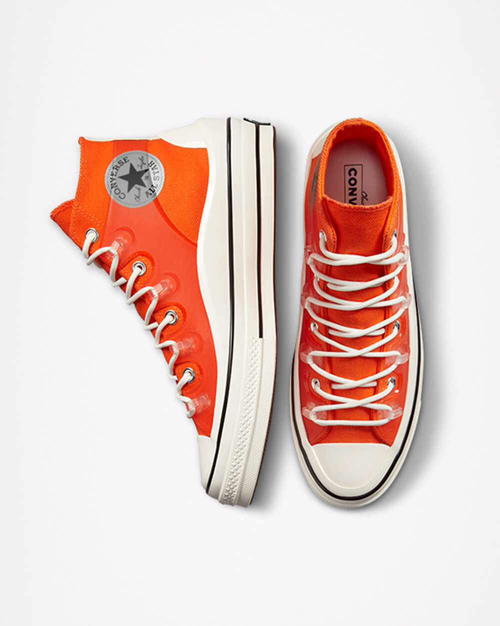 Converse Chuck 70 Női Tornacipő Narancssárga Fehér Fekete | Magyarország-73021