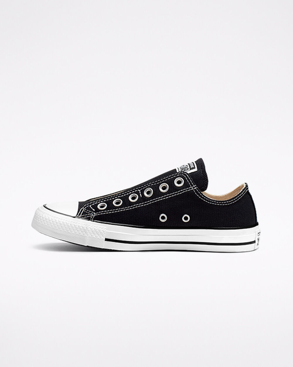 Converse Chuck Taylor All Star Férfi Slip On Fekete Fehér Fekete | Magyarország-32675