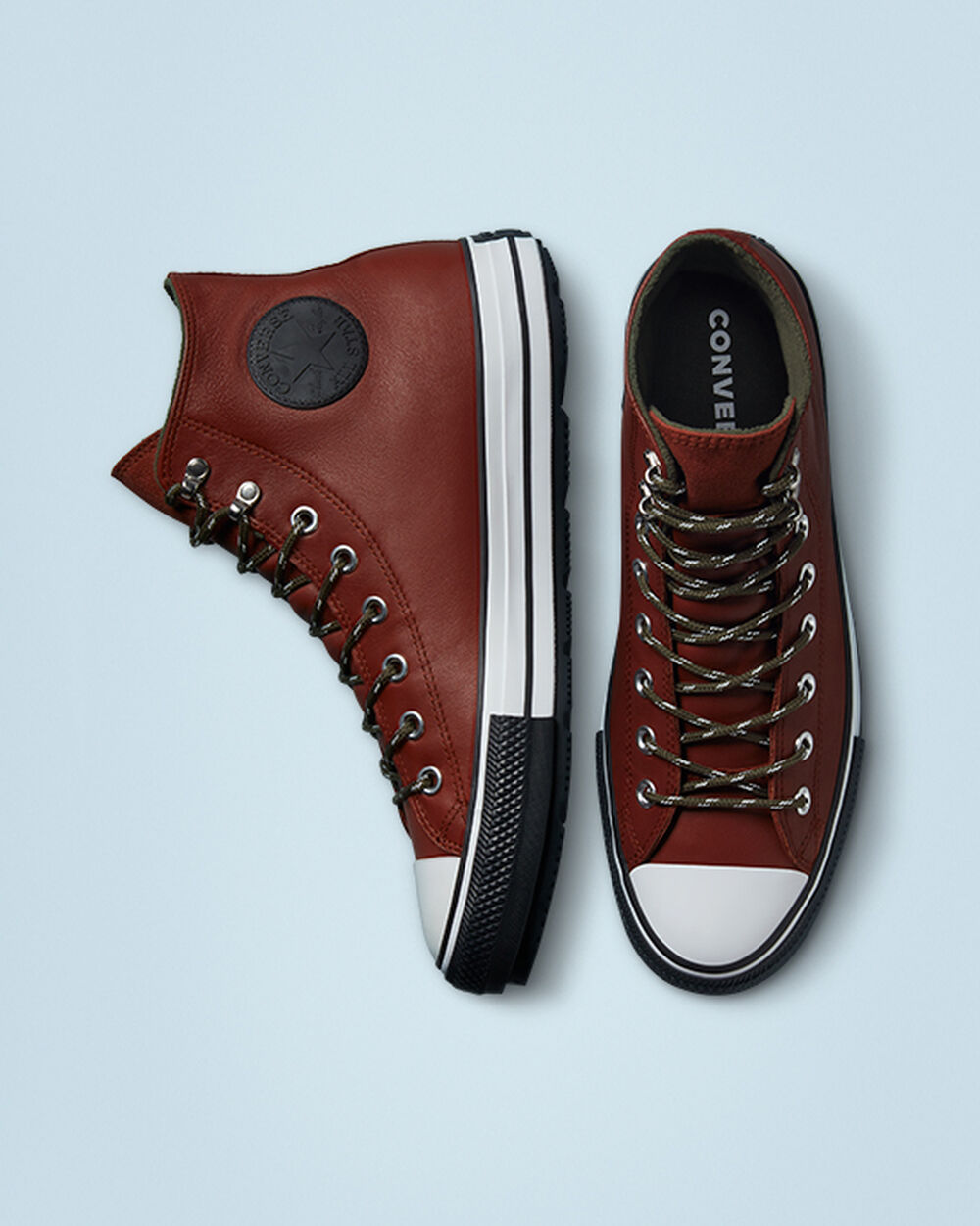 Converse Chuck Taylor All Star Férfi Túrabakancs Barna Fehér Fekete | Magyarország-32514