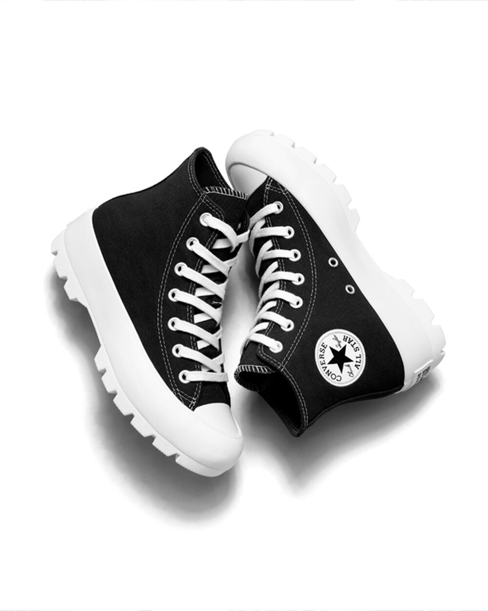 Converse Chuck Taylor All Star Lugged Női Téli Csizma Fekete Fehér Fekete | Magyarország-04716