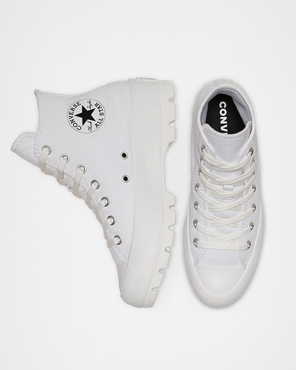 Converse Chuck Taylor All Star Lugged Női Téli Csizma Fehér Fekete Fehér | Magyarország-37186