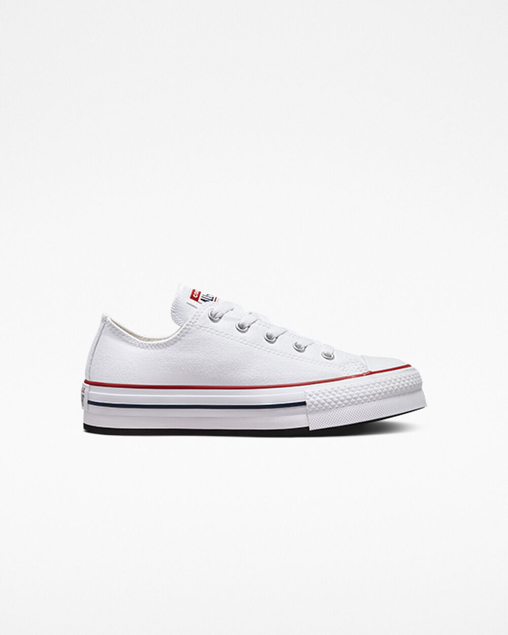 Converse Chuck Taylor All Star Lány Tornacipő Fehér Sötétpiros Sötétkék | Magyarország-01825