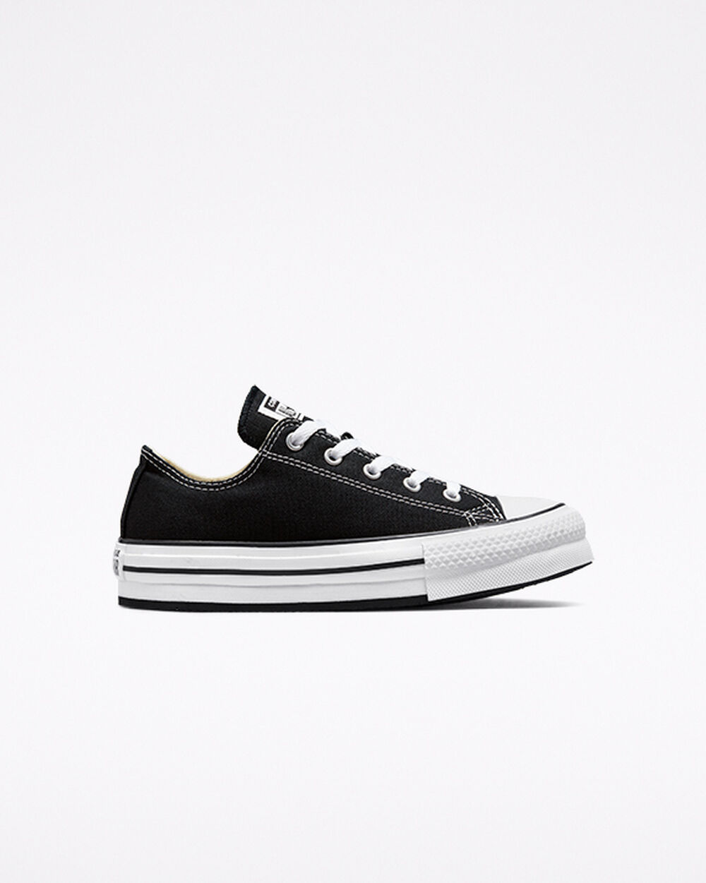 Converse Chuck Taylor All Star Lány Tornacipő Fekete Fehér Fekete | Magyarország-32796