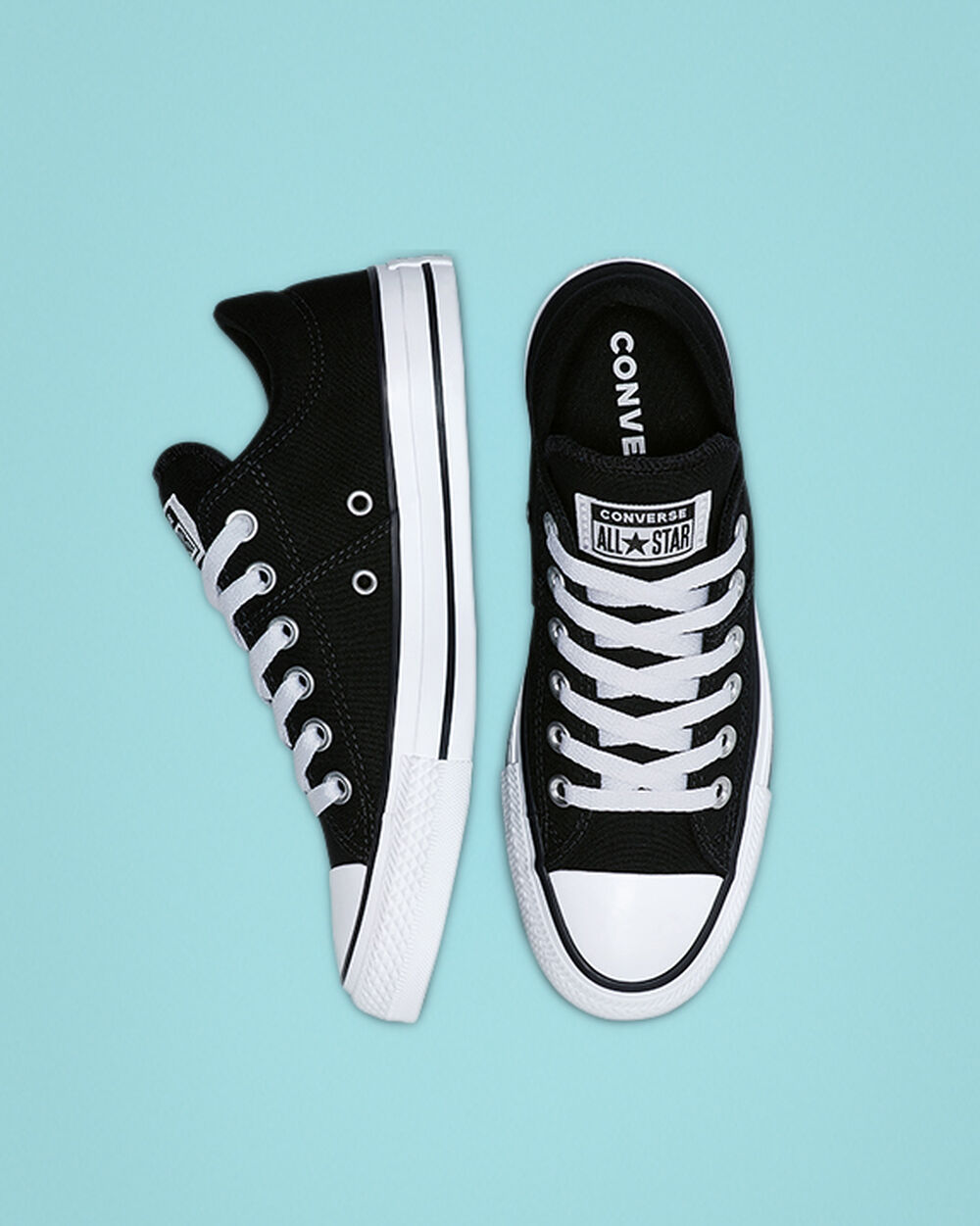 Converse Chuck Taylor All Star Madison Női Tornacipő Fekete Fehér Fekete | Magyarország-38190