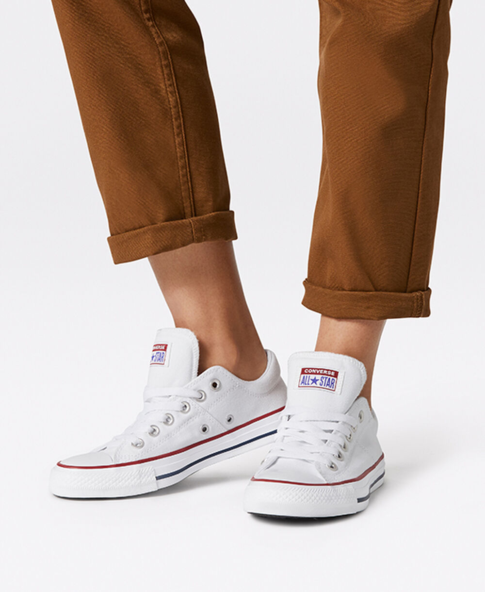 Converse Chuck Taylor All Star Madison Női Tornacipő Fehér Fehér | Magyarország-96832