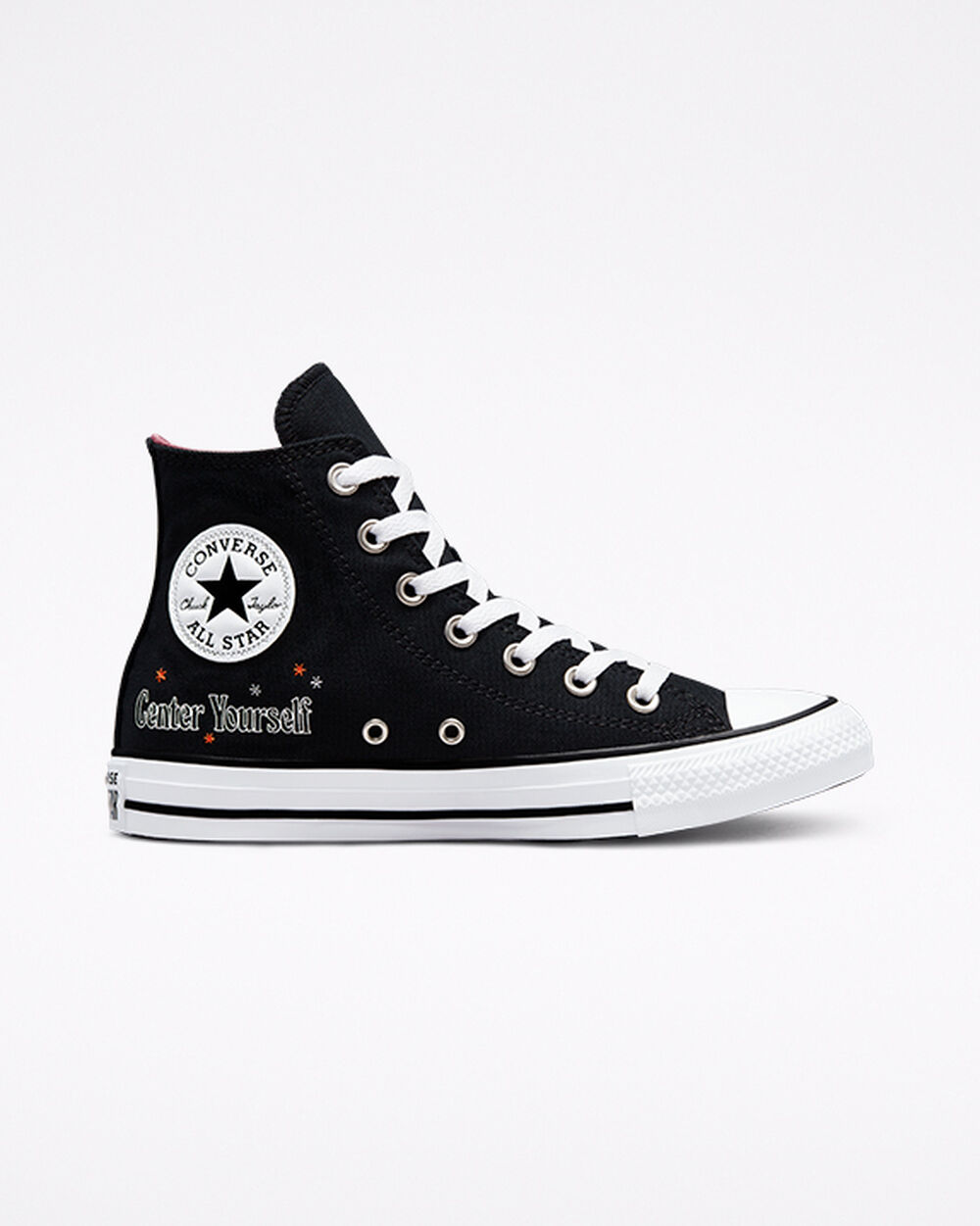 Converse Chuck Taylor All Star Női Tornacipő Fekete Fehér Szürke | Magyarország-41802