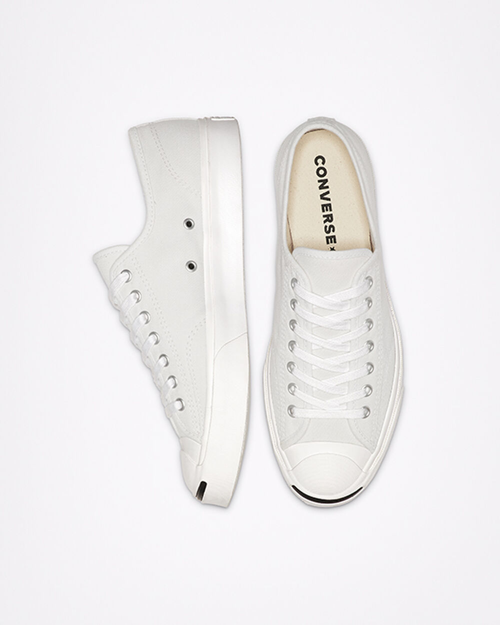 Converse Jack Purcell Női Tornacipő Fehér Fekete | Magyarország-83594