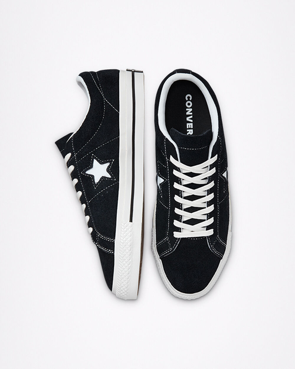 Converse One Star Férfi Tornacipő Fekete Fehér | Magyarország-13872