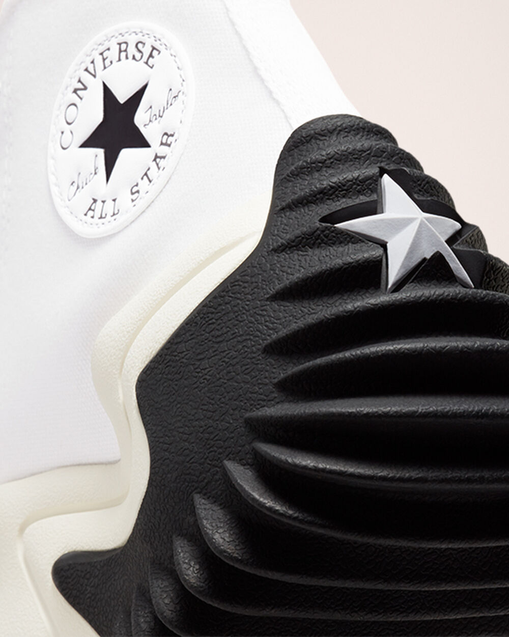 Converse Run Star Motion Férfi Tornacipő Fehér Fekete Narancssárga | Magyarország-28940